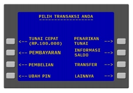 3. Selanjutnya pada layar akan menampilkan menu transaksi lalu pilih menu Pembayaran.