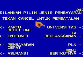 4. Lalu akan muncul beberapa menu pilih Universitas