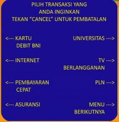 8. Pilih menu Universitas