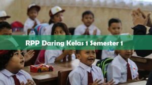 RPP Daring Kelas 1 Semester 1