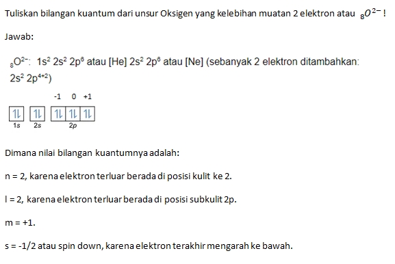 Contoh Soal Kuantum Lanjutan 1