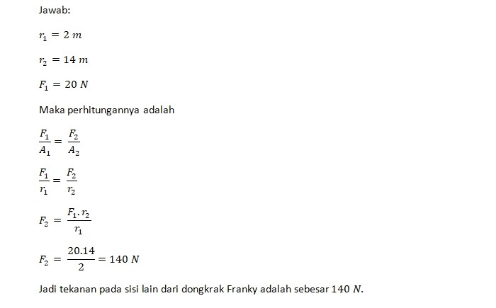 Jawaban Soal Franky 2
