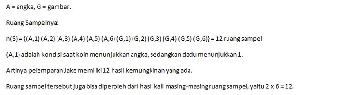 Teori Dasar Probabilitas Ruang Sampel