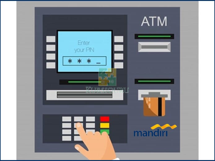 1. Kunjungi ATM Mandiri