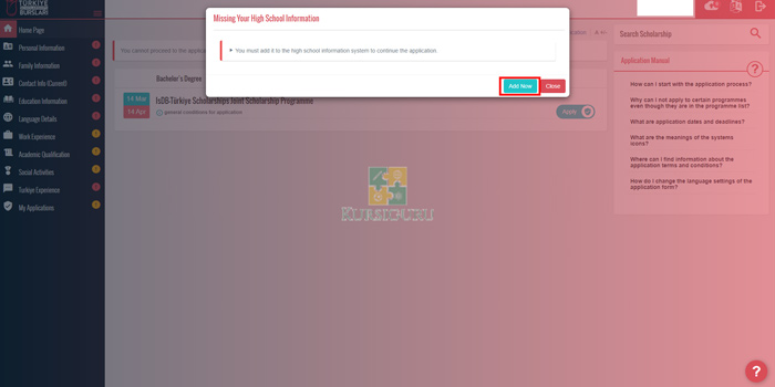 9.Lengkapi Data Ulang