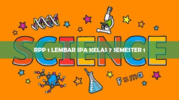 RPP 1 Lembar IPA Kelas 7 Semester 1