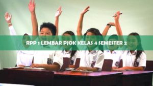 RPP 1 Lembar PJOK Kelas 4 Semester 2