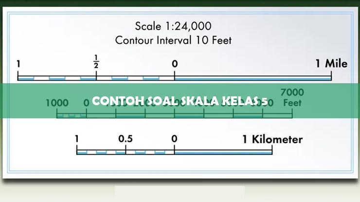 Contoh Soal Skala Kelas 5