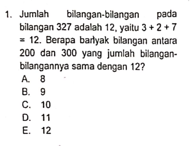 Contoh Soal SIMAMA Poltekkes - 1