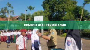 CONTOH SOAL TES MPLS SMP