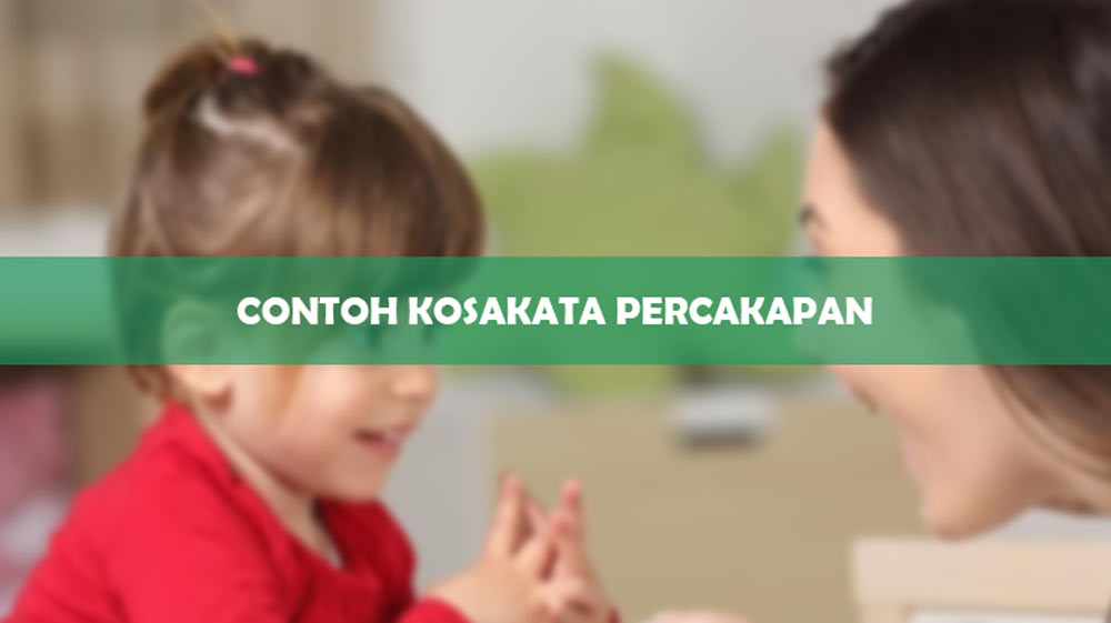 Contoh Kosakata Percakapan