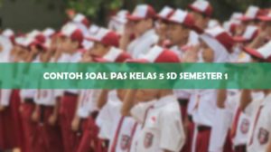 Contoh Soal PAS Kelas 5 SD Semester 1