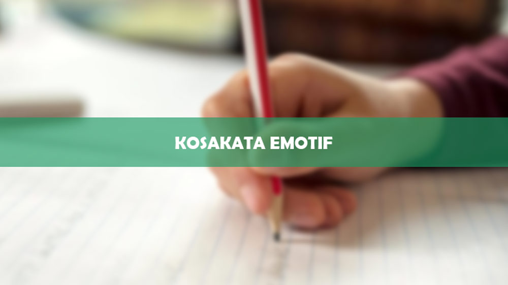 Kosakata Emotif