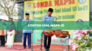 Contoh Soal MAPSI SD