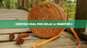 Contoh Soal PKK Kelas 12 Semester 1