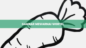 Gambar Mewarnai Wortel