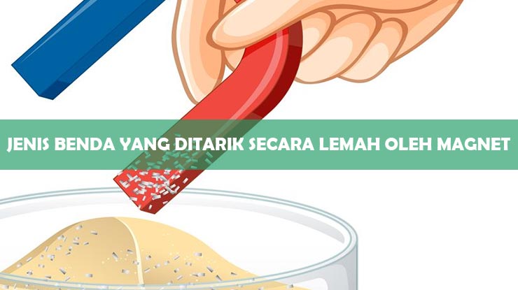 Jenis Benda yang Ditarik Secara Lemah Oleh Magnet