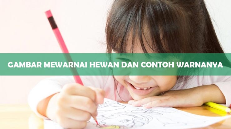 gambar mewarnai hewan dan contoh warnanya