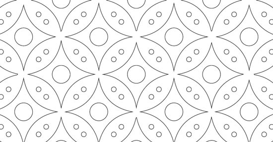 9. Gambar Motif Batik Kawung